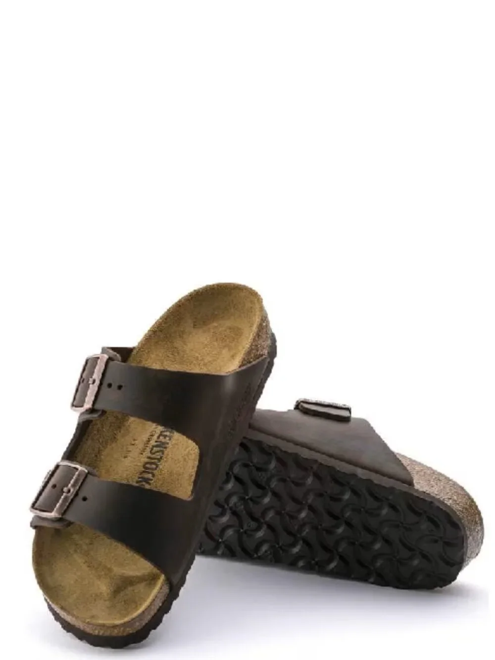Birkenstock Men's Arizona Habana Oiled Leather Sandals